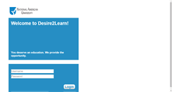 Desktop Screenshot of online.national.edu